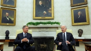 Biden Hosts Romanian Leader At The White House To Celebrate NATO Partnership
