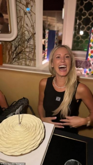 Roxy Jacenko Enjoys A Lavish Birthday Lunch With Her Family And Friends In Singapore Amid Mansion Giveaway Drama
