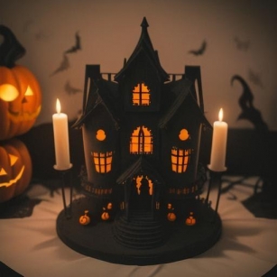 Haunted House: Spooky Halloween Indoor Decor