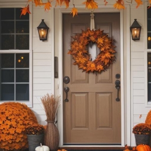 Fall Front Door Decor: Welcoming Autumn Guests