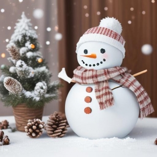 Whimsical Winter: Snowman-Themed Decor