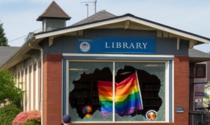 Shooting Targets Pride Flag At Oregon Library