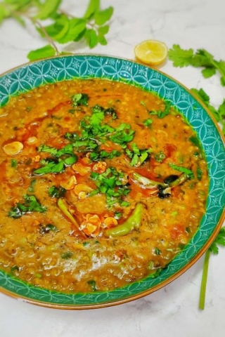 Green Moong Dal (Mung Bean Curry)