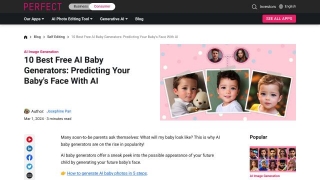Create Baby Photos With AI Technology
