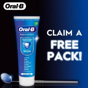 Free Oral-B Pro Expert Toothpaste