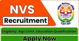 NVS Recruitment Notifications Released 2024