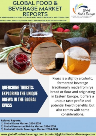 Quenching Thirsts: Exploring The Unique Brews In The Global Kvass Market