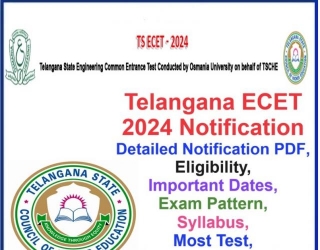 Telangana ECET 2024 Notification, Detailed Notification, Eligibility, Important Dates, Exam Pattern, Syllabus, Most Test, Last Date For Apply
