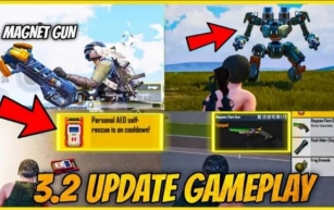 PUBG Mobile 3.2 Update: New Mecha Fusion Mode and Exciting Features Revealed!