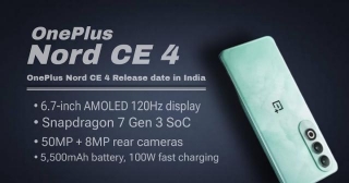 OnePlus Nord CE 4: Unveiling The Mid-Range Powerhouse (Specifications, Release Date, Price & Features)