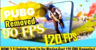BGMI 3.2 Update: Gear Up For Blazing-Fast 120 FPS Gameplay!