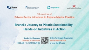 Registration Open For WebinaRegistration Open For Webinar On Private Sector Initiatives To Reduce Marine Plastics “Brunei's Journey To Plastic Sustainability: Hands-on Initiatives In Action”r On Private Sector Initiatives To Reduce Marine Plastics “Brunei's Journey To Plastic Sustainability: Hands-on Initiatives In Action”