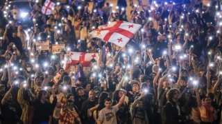 Tbilisi Rocked By Clashes Over 'foreign Influence' Bill For Third Consecutive Night