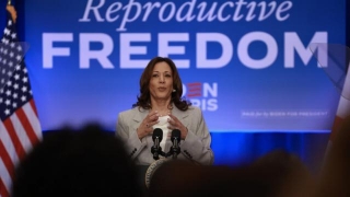 Vice President Kamala Harris Blames Trump For Ongoing Rollback Of US Abortion Rights