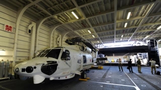 2 Japanese Navy Helicopters Crash In The Pacific Ocean During Training, Leaving 1 Dead And 7 Missing