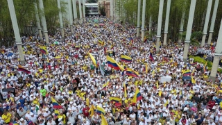 Hundreds Of Thousands Of Colombians Protest President Petro's Economic, Social Reforms