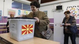 EU Membership On The Table As North Macedonia Holds First Round Of Presidential Vote