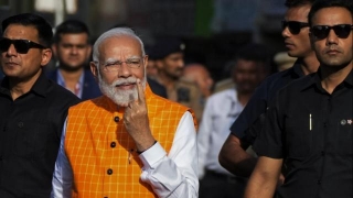 Modi Votes As Mammoth Indian Elections Reach Half-way Mark