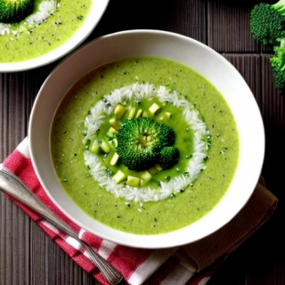 Delightfully Healthy: Broccoli Garlic Soup Recipe And Its Rich History