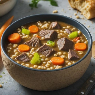 Beef And Barley Soup Recipe