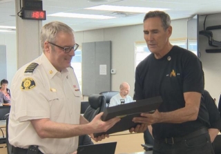 West Kelowna Fire Chief Jason Brolund Recognized For Work During Devastating Wildfire