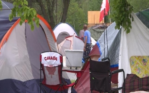 ‘Threat to life’ leads to tent removal at Belle Park in Kingston