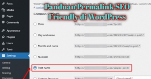 Panduan Permalink SEO Friendly Di WordPress