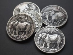 South African Big Five Silver Coins