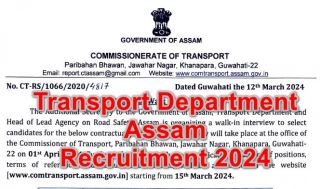 Transport Department Assam Recruitment 2024 (Walk-in-Interview)