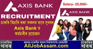 Axis Bank Recruitment 2024  |  Axis Bank Direct Walk In Interview