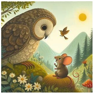 The Little Mouse And The All-Seeing Owl A Moral Story