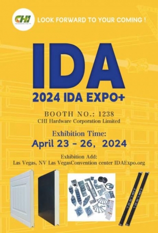 To Explore Future Garage Door Technology, CHI Hardware Sincerely Invites You To Visit The 2024 IDA EXPO+ Booth