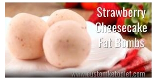 Sweet Indulgence: Strawberry Cheesecake Fat Bombs Recipe