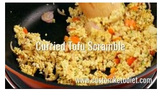 Flavorful Keto Curried Tofu Scramble Recipe