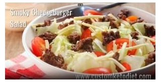 Savory And Delicious: Keto Smoky Cheeseburger Salad Recipe