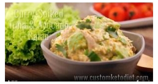 Flavorful Keto Recipe: Curry-Spiked Tuna And Avocado Salad