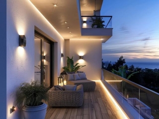 24 Modern Balcony Lighting Ideas To Elevate Your Home Decor