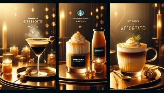 Starbucks Reserve Introduces Hot Honey Espresso Martini And Hot Honey Affogato