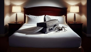The Unsettling Reason To Think Twice Before Unpacking Your Luggage On A Hotel Bed