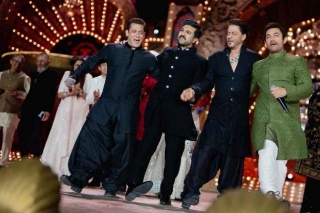 Three Khans Dance Together In Anant Ambani Pre Wedding And Make History In The Bollywood.