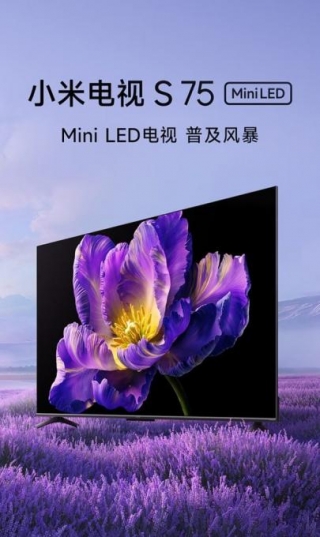Xiaomi TV S75: 4K 144Hz Mini LED Panel, HyperOS