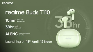 Realme Buds T110 India Launch On April 15: Key Specs Revealed