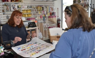 Down To Business: When Cross-stitching Goes From Hobby To Business, It’s Like Working In A ‘personal Disneyland’