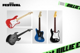 Fortnite Festival Now Supports Rock Band 4 Guitar Controllers