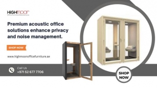 Premium Office Solutions, Specializing In Acoustic Products For Enhanced Privacy And Noise Management.