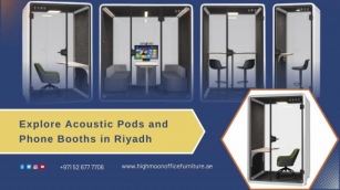 Explore Acoustic Pods And Phone Booths In Riyadh | Highmoon Office Furniture