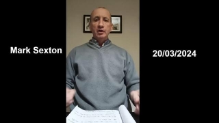 Ex Policeman Mark Sexton Latest Update 19th-20th March 2024