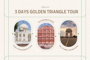 Golden Triangle Tour 3 Days By Kavya India Tours Company.
