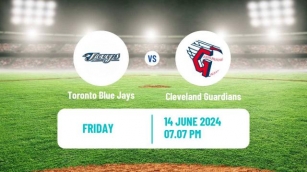 Toronto Blue Jays - Cleveland Guardians | Fri, 14 Jun 2024