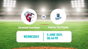 Cleveland Guardians - Kansas City Royals | Wed, 05 Jun 2024